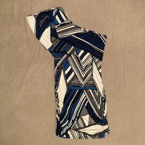 Sexy one-shoulder mini dress, perfect for club